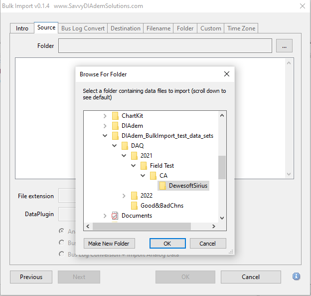 Bulk Import big data